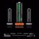 IDMIX 2A08 Pro Rechargeable 4 AAA and 4 AA Batteries Lithium with Charger, 8 Pack 1.5 V Triple A Double A Batteries Rechargeable, Long Lasting Lithium Battery with Integrated Charging Storage Box