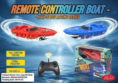 Four way RC Boat