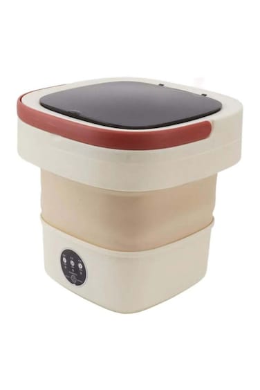 Portable Foldable Washing Machine 8L Beige
