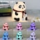 LEDHOLYT Kids Night Light Cute Panda,Silicone Nursery Lamp for Baby and Toddler,Animal Night Light for Boys and Girls,Squishy Night Light for Bedroom,Cute Night Light for Kids Room (Panda)
