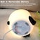 LEDHOLYT Kids Night Light Cute Panda,Silicone Nursery Lamp for Baby and Toddler,Animal Night Light for Boys and Girls,Squishy Night Light for Bedroom,Cute Night Light for Kids Room (Panda)
