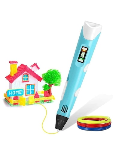 3D Printer Pen Set for Kids &amp; Adults   Includes 12 Colors of PLA Filament (36m Total), 250 Stencils eBook   1.75mm PLA Compatible 3D Pen