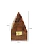 Wooden Bakhoor Burner with Drawer   Traditional Incense Oud Mabkhara for Bakhoor, Temple, and Home Use   Handmade Wooden Incense Cone Holder
