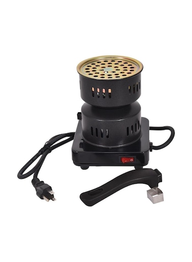 1000W Electric Charcoal Stove   Hot Plate for Camping, Shisha, and Hookah   Portable Charcoal Heater Burner with Adjustable Heat Settings