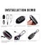Premium Metal Shell Key Case with Soft Silicone Interior, Compatible with Nissan Altima, Armada, Maxima, Murano, Pathfinder