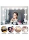 Hollywood Style Vanity Mirror Lights Kit with 10 Adjustable LED Bulbs, Color and Brightness Control, Makeup Lighting Strip for Vanity Tables and Dressing Rooms

