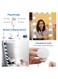 Hollywood Style Vanity Mirror Lights Kit with 10 Adjustable LED Bulbs, Color and Brightness Control, Makeup Lighting Strip for Vanity Tables and Dressing Rooms

