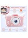 Kids Camera with 1080P HD 2.0 Inch IPS Screen, Mini Video Camcorder Toy for Children, Includes Memory Card, Card Holder, Strap, and Soft Cat Silicone Cover