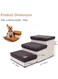Foldable Pet Steps with 3 Steps for Dogs, Indoor Use, Lightweight &amp; Portable, Perfect for Small &amp; Medium Dogs Up to 25kg, Ideal
