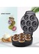 Household Donut Maker &amp; Mini Cake Machine, 700W Non-Stick Electric Baking Appliance with Auto Temperature Control, Easy-to-Clean Surface
