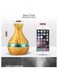 300ml Ultrasonic Essential Oil Diffuser &amp; Humidifier - USB Aromatherapy Cool Mist Humidifier for Large Rooms, Baby Bedrooms, Home, with 12-Hour Timer