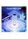 Crystal Table Lamp, 16-Color RGB LED Diamond Light with Touch &amp; Remote Control, USB Rechargeable Rose Lamp, Romantic Night Light for Bedroom, Dining Room