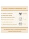 Handheld Wood Swedish Cup Massager &ndash; Beech Wood Maderotherapy Tool for Lymphatic Drainage, Anti-Cellulite, Body Sculpting &amp; Muscle Pain Relief