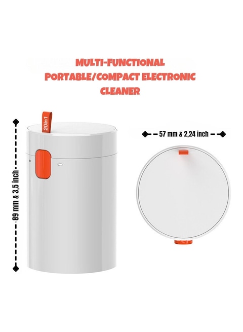 20-in-1 Multi-Functional Electronic Cleaning Kit &ndash; Keyboard Cleaner with Brush for AirPods, iPhone, iPad, Earbuds, Laptop, Computer, Camera, Screen &amp; Lens Cleaning
