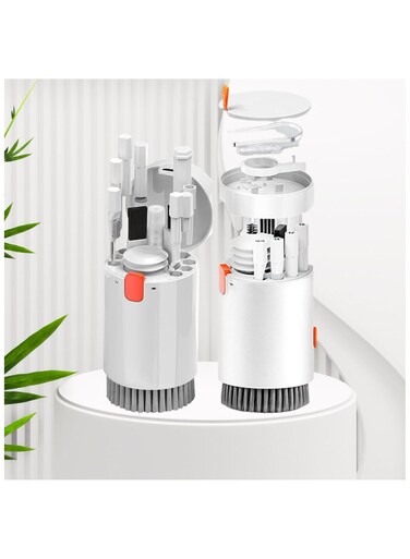 20-in-1 Multi-Functional Electronic Cleaning Kit &ndash; Keyboard Cleaner with Brush for AirPods, iPhone, iPad, Earbuds, Laptop, Computer, Camera, Screen &amp; Lens Cleaning
