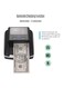 Counterfeit Bill Detector &ndash; Portable Small Banknote Bill Detector with UV, MG, IR Detection for Fake Money, Currency Checker, Cash Tester
