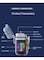 Arc Electric Lighter - USB Rechargeable, Waterproof, Windproof Transparent Dial Lighter for Candles, Incense, Fireworks, and Outdoor Use - Fashionable, Eco-Friendly
