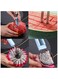 Melon Baller Scoop Set &ndash; 5-in-1 Stainless Steel Fruit Carving Tools Kit &ndash; Watermelon Knife, Fruit Scooper &amp; Seed Remover, Pulp Separator, Professional Fruit Slicer 
