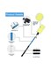 مصباح LED COB محمول 360 درجة بقوة 800 وات مع جهاز تحكم عن بعد، فانوس خارجي متعدد الوظائف قابل للفصل للتخييم والحديقة والطوارئ وصيد الأسماك وإصلاح السيارات