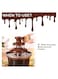 3-Tier Mini Chocolate Fondue Fountain &ndash; Electric Melting Machine for Hot Chocolate, Nacho Cheese, BBQ Sauce, Ranch, and Liqueurs &ndash; Easy to Assemble