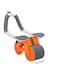 Ab Roller Wheel with Elbow Support &ndash; Automatic Rebound Abdominal Wheel, Core Workout Equipment for Home Gym, Fitness, Yoga &amp; Pilates Exercises
