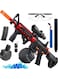 Gel Blaster Toy Gun Electric &ndash; Long Range Shooting with Scope &amp; 20,000 Gel Balls, Automatic Blaster with Tactical Attachments for Kids &amp; Adults &ndash; Outdoor Fun