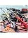 Foam Blaster Sniper Rifle Set for Kids &ndash; EVA Safety Shell Ejecting Toy Gun with Magazine &ndash; AWM Silver &amp; Gold Nerf Toy &ndash; Perfect Birthday Gift for Boys &amp; Girls