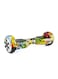 Self-Balancing Electric Scooter Skin Hoverboard Sticker   Protective PVC Decal Cover for Kids   Includes Carrying Bag &amp; Bluetooth Speakers
