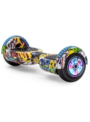 Self-Balancing Electric Scooter Skin Hoverboard Sticker   Protective PVC Decal Cover for Kids   Includes Carrying Bag &amp; Bluetooth Speakers
