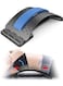 Adjustable 3 Heights Back Stretcher for Pain Relief Lumbar Support Device with Massage Points &amp; Cushion Foam Spine Deck for Posture Correction, Office Chair, Car