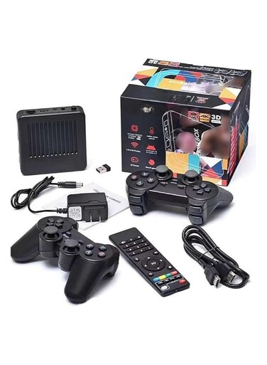 New World G11 PRO TV Video Game Console - 64GB Plug &amp; Play, 4K HD, 15K+ Games, 10+ Emulators, HDMI Output, Retro Gaming Console for Kids and Adults
