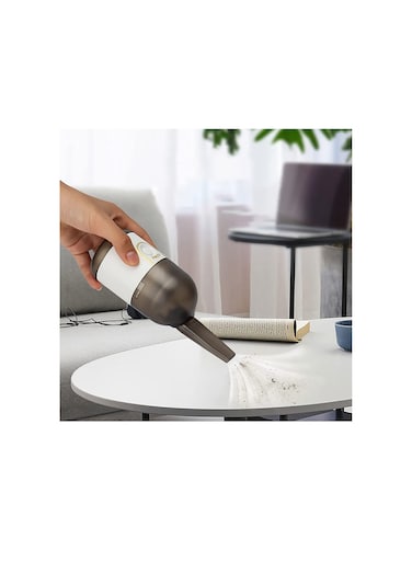 مكنسة كهربائية لاسلكية - مكنسة كهربائية صغيرة وقوية لإزالة الفتات والغبار، متعددة الوظائف، تصميم موفر للمساحة، خفيفة الوزن