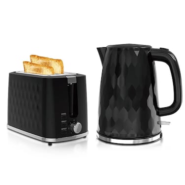 2-in-1 Kettle and Toaster Set, Stainless Steel Breakfast Combo, Home Appliance Toaster and Kettle Set for Modern Kitchens, Sleek Design for Fast Toasting 
