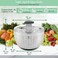 Large Salad Spinner &ndash; Lettuce Spinner, Fruit Washer, Fruit Dryer, Vegetable Cleaner, Salad Dryer, &amp; Fruit Cleaner &ndash; Efficient &amp; Easy-to-Use Kitchen Tool
