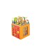Wooden Bead Maze Activity Cube &ndash; Multi-Functional Educational Toy for Toddlers, Busy Zoo Bead Puzzle Cube, Learning &amp; Development Toy