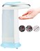 Automatic Sensor Soap &amp; Sanitizer Dispenser - Touch-Free Infrared Motion Sensor, Rechargeable, Adjustable Dispensing for Kitchen &amp; Bathroom, Hand-Free Dish Soap
