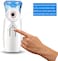 Portable Nebulizer Machine &ndash; Cool Mist Steam Inhaler, USB/Battery Operated, Compact Nebulizer for Adults &amp; Kids, Moisture Therapy for Home, Office, Travel Use,