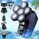 5-in-1 Electric Head Shaver for Bald Men &ndash; Cordless Men&rsquo;s Electric Razor, Bald Head Shaver, and Grooming Kit for Sensitive Skin, Wet/Dry Use