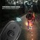 Wireless LED Strobe Light &ndash; USB Rechargeable, High Brightness, Waterproof Car Emergency Strobe Warning Light with Remote Control for Motorcycle, Car, Bike, Drone
