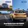 Smart Dash Cam 4K WiFi GPS - Front and Rear Car Camera with App, 4K Ultra HD Dash Camera, USB Easy Setup, Loop Recording, Night Vision, Parking Mode