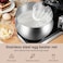 1200W Kitchen Electric Stand Mixer with 4.5Qt Mixing Bowl, 6 Speed Adjustable, 3 Attachments for Baking and Cooking, Powerful and Durable, Perfect 
