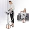 Floor Standing Garment Steamer, Powerful 1500W Clothes Steamer for Home and Commercial Use, Adjustable Height, Fast Heat-Up, Large Water Tank, Ideal