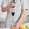 Hand Blender 1000W with 5-Speed Adjustable + Turbo Function, Includes Whisk, 500ml Chopper, and 700ml Measuring Cup &ndash; Powerful, Versatile Kitchen Blender