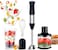 Hand Blender 1000W with 5-Speed Adjustable + Turbo Function, Includes Whisk, 500ml Chopper, and 700ml Measuring Cup &ndash; Powerful, Versatile Kitchen Blender