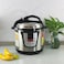 Electric Pressure Cooker with Non-Stick Coating Inner Pot, 8 Quart Household Multi-Function Cooker, Fast Cooking, Time-Saving, Easy-to-Clean, for Stews, Soups, Rice