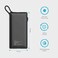 6-in-1 Power Bank Station 10000mAh with Built-in Cable, 3 Portable Power Bank Packs &amp; 1 Rapid Recharging Station - Compatible with iPhone 13 Pro Max, Xiaomi, Black
