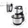 5-Speed Stand Mixer with 3L Stainless Steel Mixing Bowl, Dough Hooks, and Versatile Food Blender for Kitchen Use, Perfect for Baking &amp; Cooking
