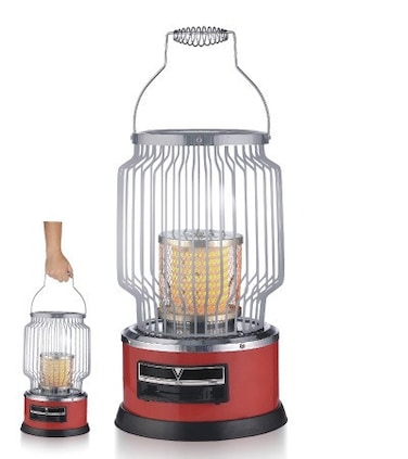 سخان كهربائي سيراميك داخلي مع حماية من الانقلاب - ترموستات قابلة للتعديل، تسخين سريع، تشغيل هادئ، سخان محمول للمنزل والمكتب وغرفة النوم