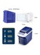 Portable Mini Car Refrigerator 8L Compact 12V DC/120-240V AC Cooler and Freezer for Car, RV, Camping, Travel, Fishing, and Home Use Energy-Efficient Mini Fridge