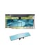 Universal 11.81 Inch Panoramic Convex Rearview Mirror, Interior Clip-on Wide Angle Mirror for Car, SUV, and Trucks, Reduces Blind Spots for Clear and Safe Driving
